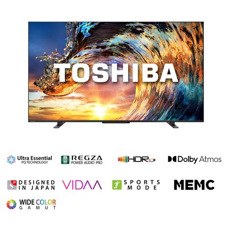 Toshiba 85M550LN 85"; Premium UHD SMART TV; 400nits; WCG; ; 60Hz; REGZA ; HDR 10+